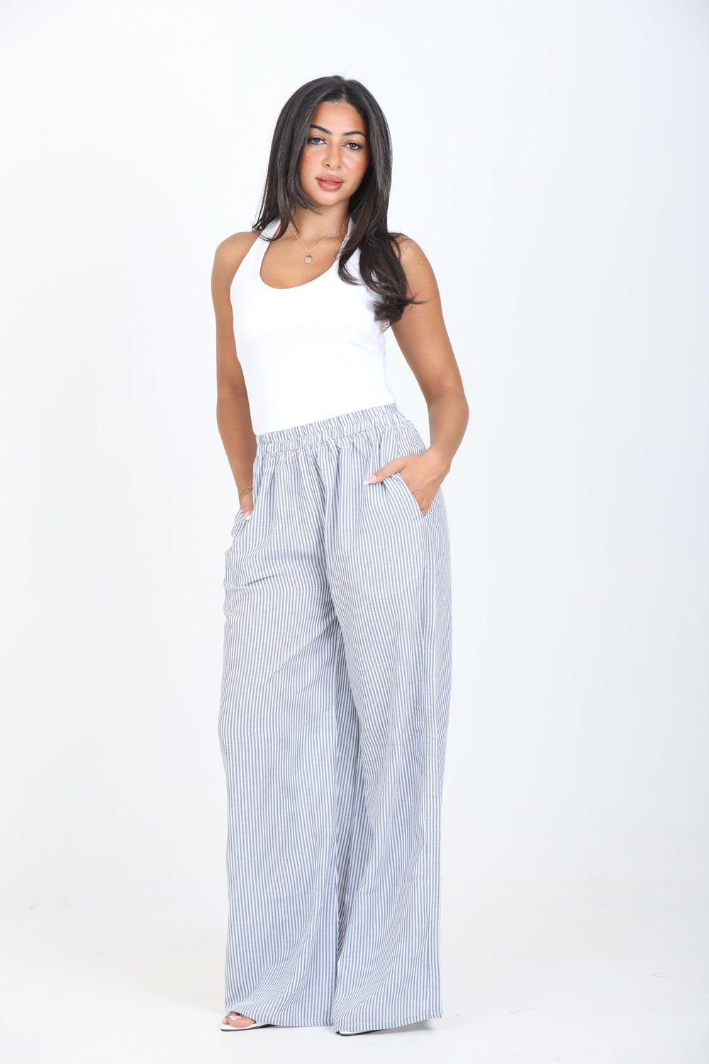 Stripe Motion Pants