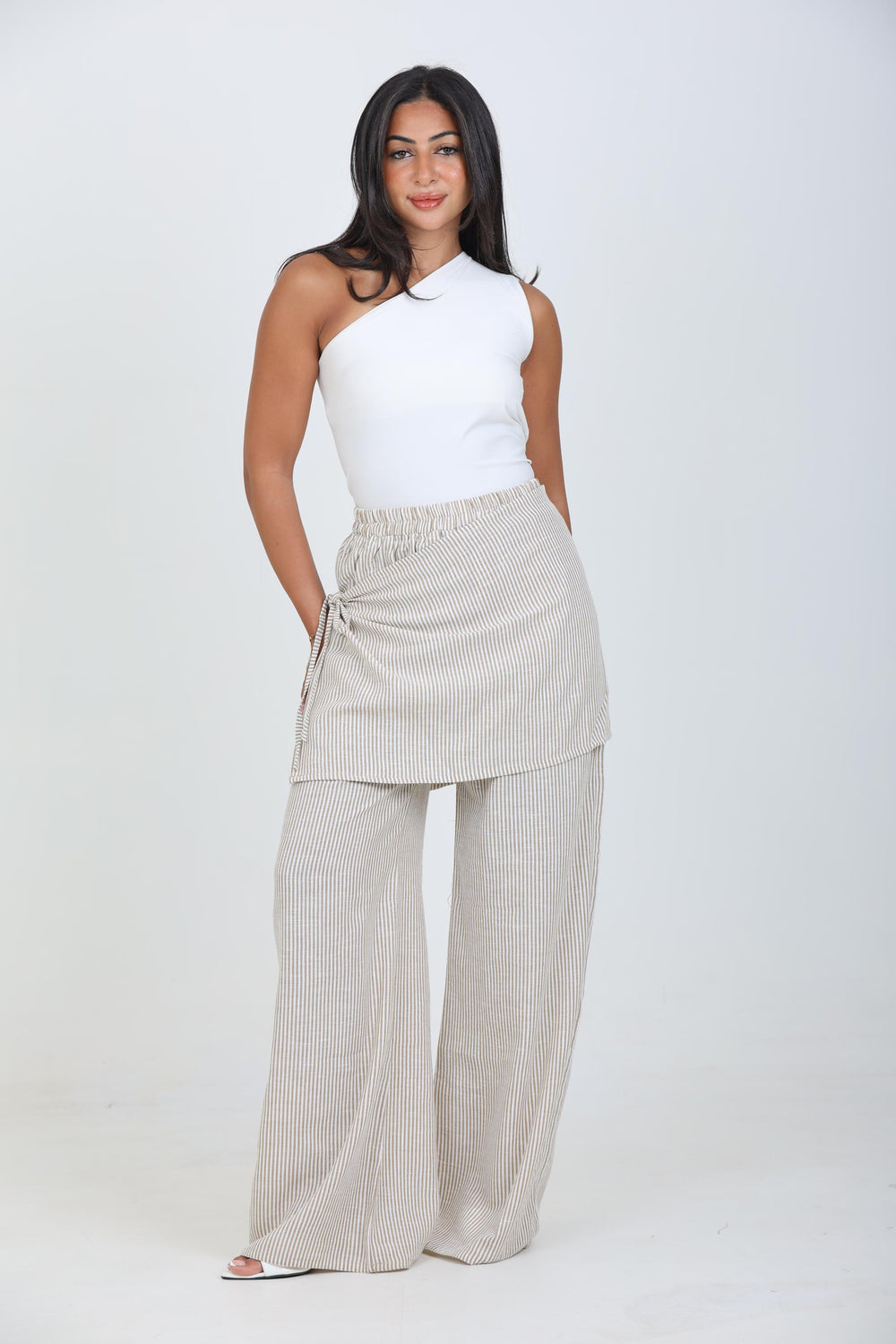 Stripe Motion Pants