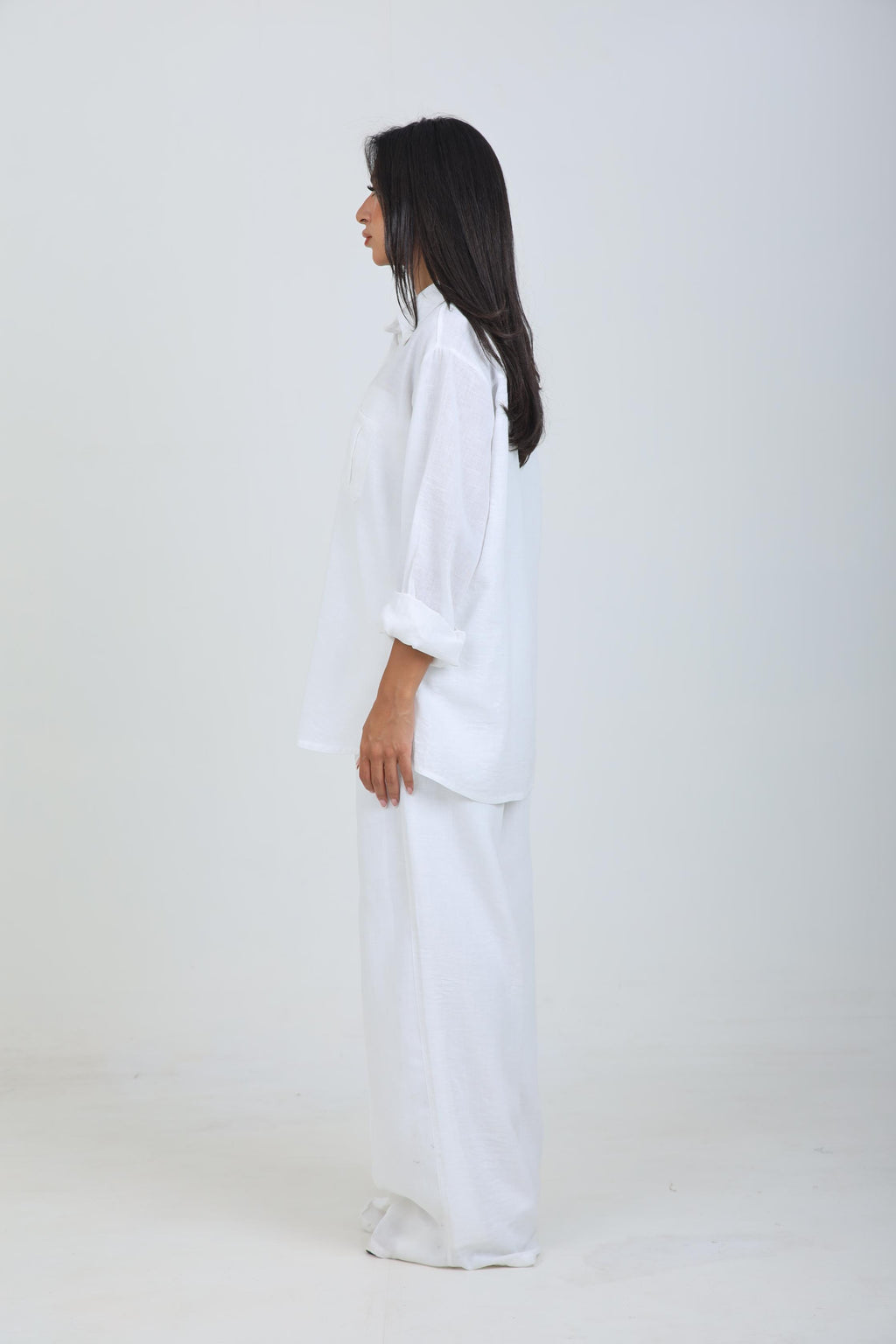 white new suit