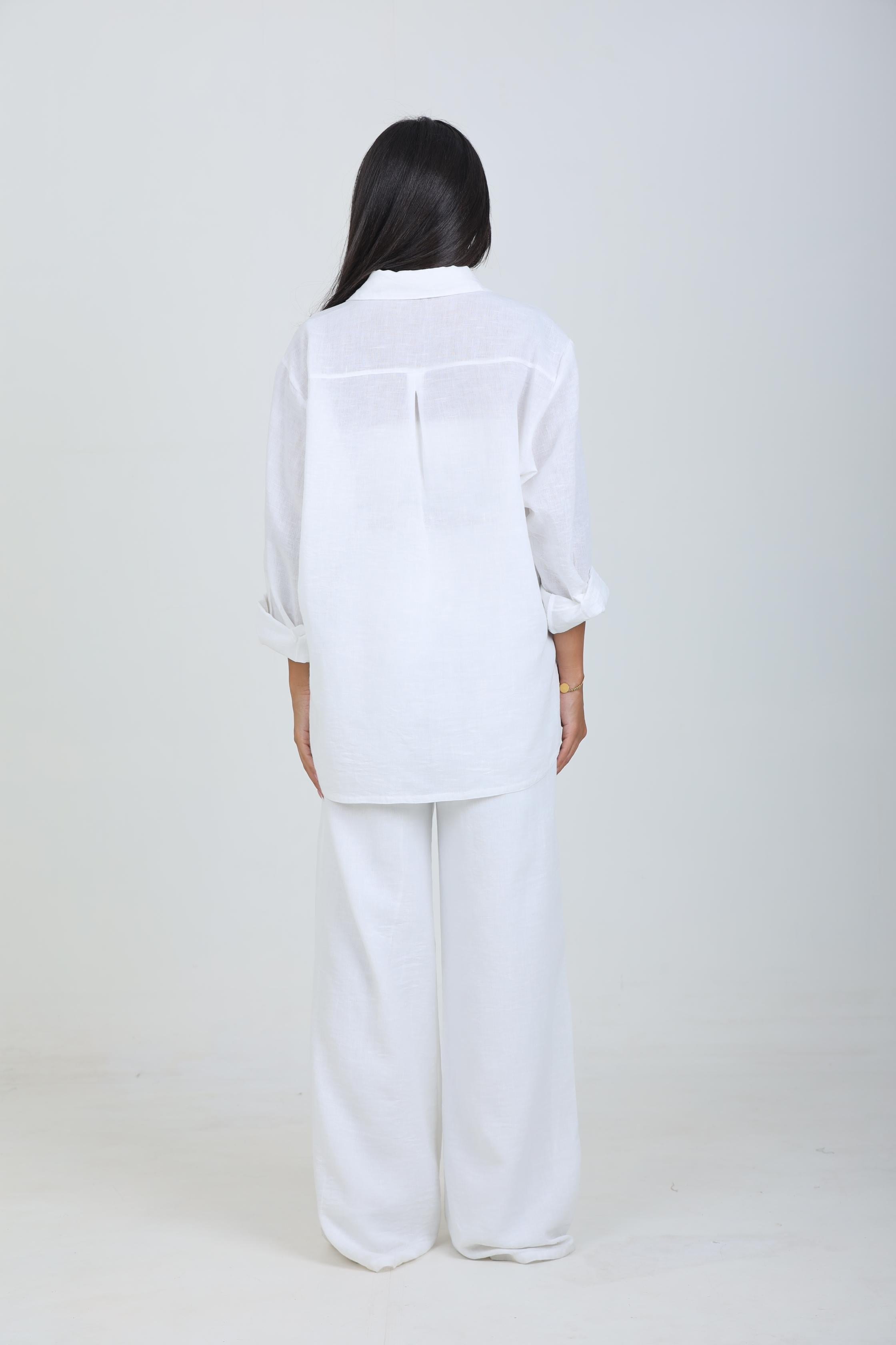 white new suit