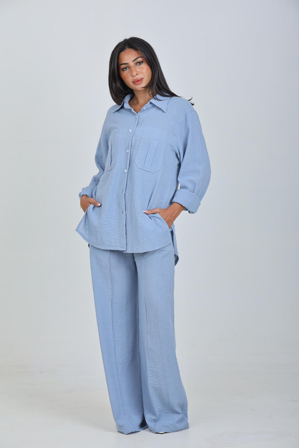 baby blue suit