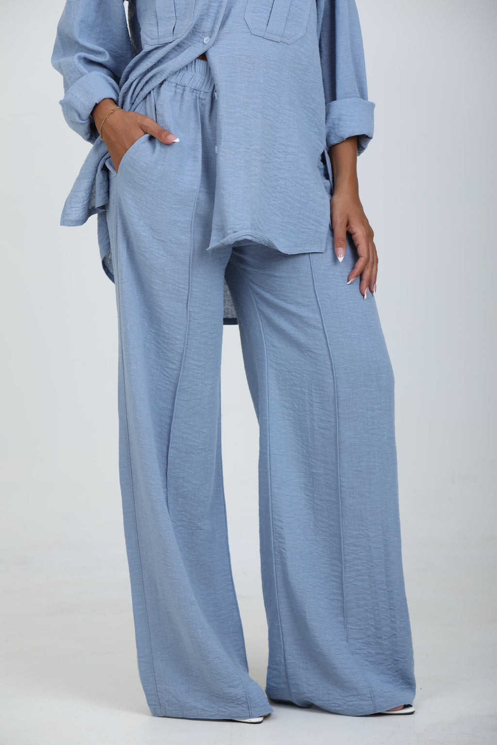 baby blue suit