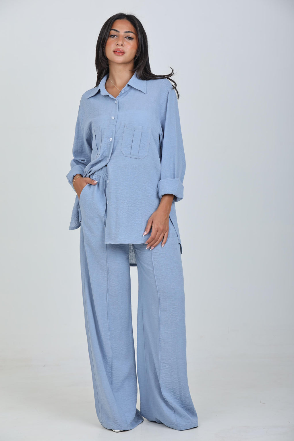 baby blue suit