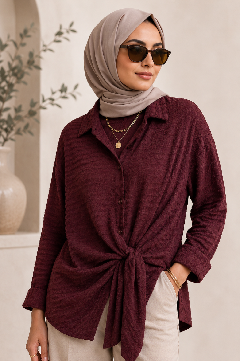 Wrap Blouse