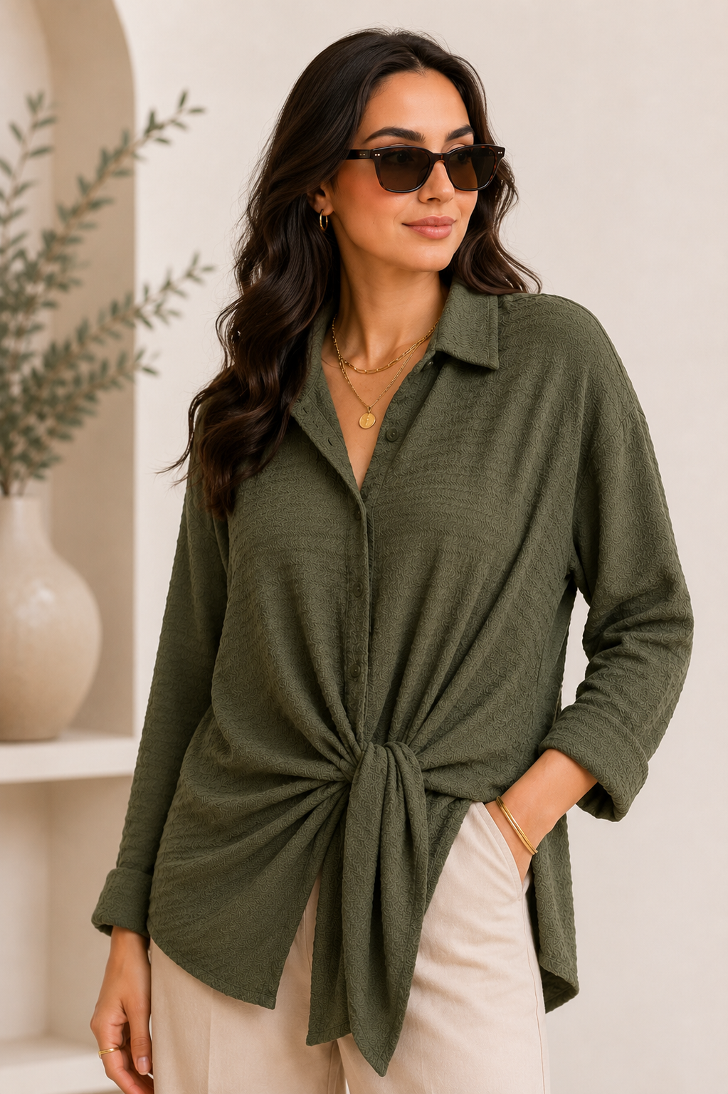Wrap Blouse